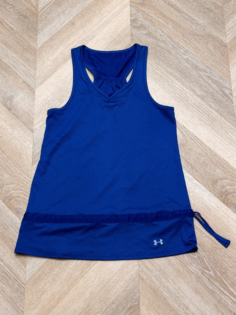 Under Armour Blue Racerback Athletic Tank Top